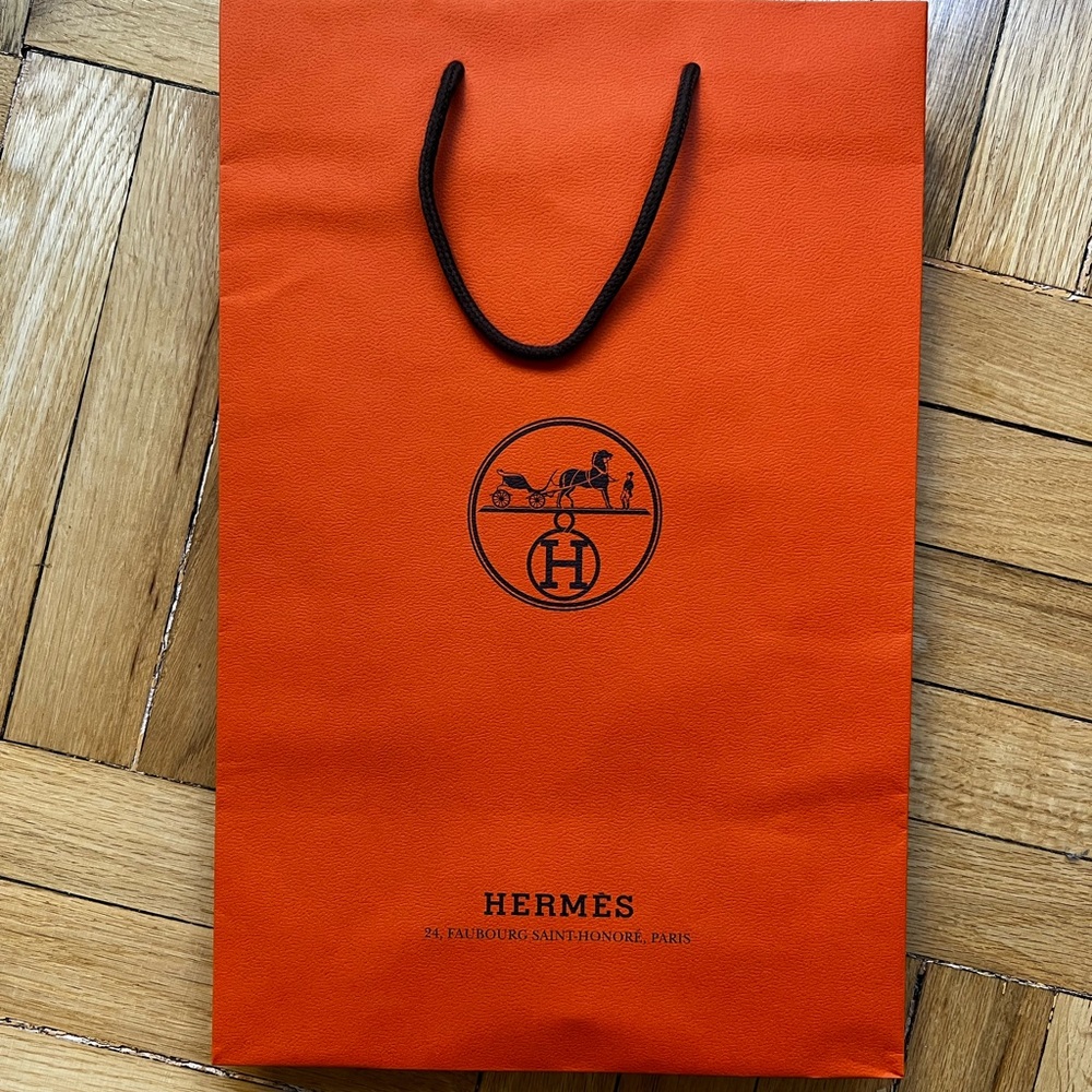 Hermes Gift/ Shopping Bag